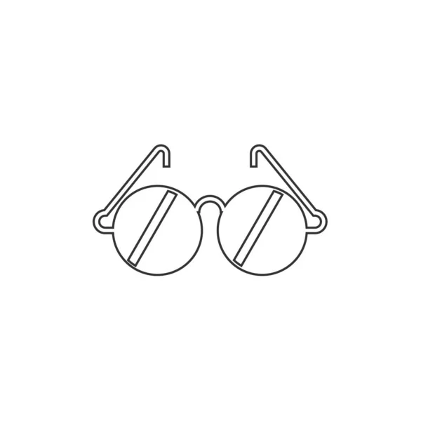Gafas Icono Vector Ilustración Diseño — Archivo Imágenes Vectoriales