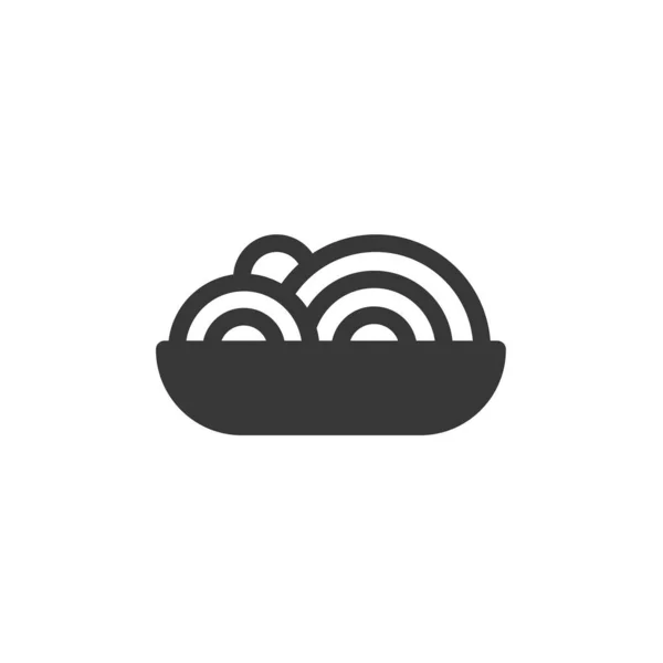 Noodles Icon Vector Illustration Website Graphic Design — 스톡 벡터