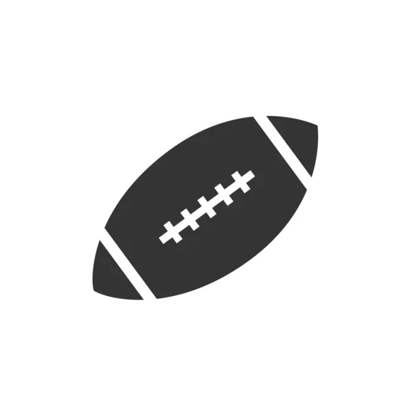 American Football Ikone Vektor Illustration Design — Stockvektor