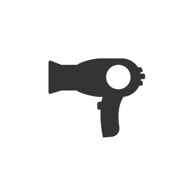 saç üfleyici ikon vektör illüstrasyon tasarımı