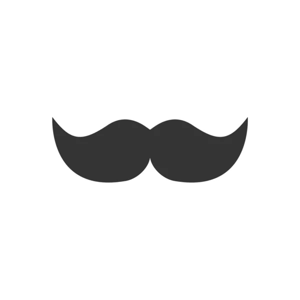 髭のアイコンベクトルイラストデザイン — ストックベクタ
