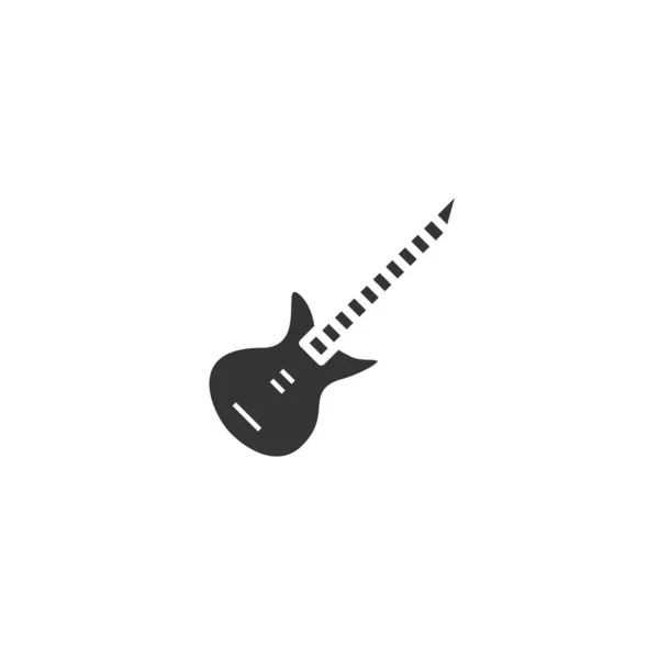 Іконка Гітари Векторний Дизайн Ілюстрації — стоковий вектор