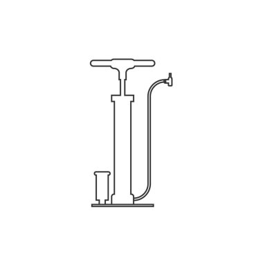 hava pompası ikon vektör illüstrasyon tasarımı