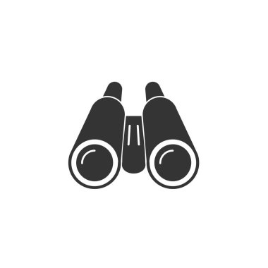 dürbün simgesi vektör illüstrasyon tasarımı