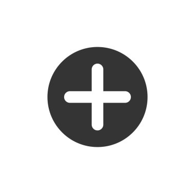 Artı simge vektör illüstrasyon tasarımı