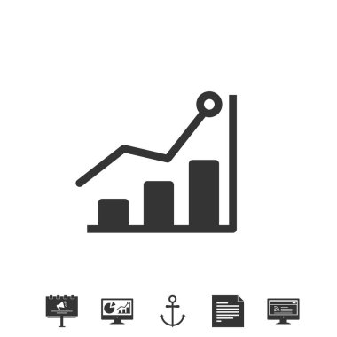 grafik simgesi vektör illüstrasyon tasarımı