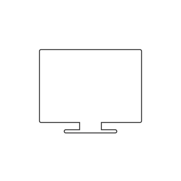 Дизайн Иконки Монитора — стоковый вектор