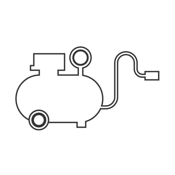 气泵图标矢量图解设计 — 图库矢量图片