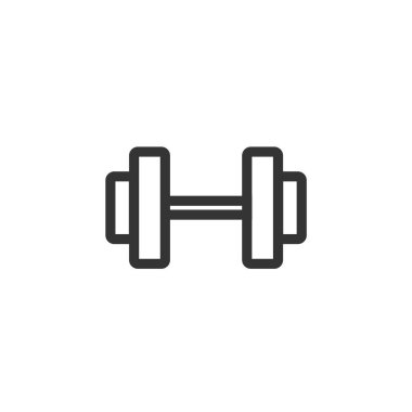 dambıl simgesi vektör çizimi tasarımı