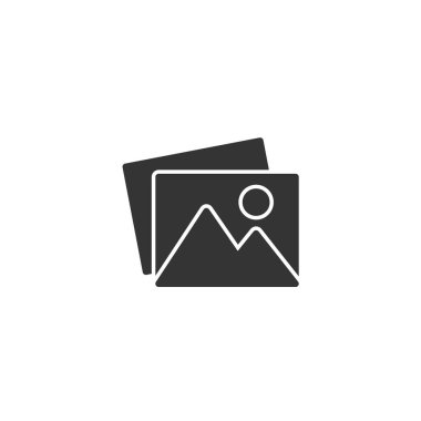 galeri ikonu vektör illüstrasyon tasarımı