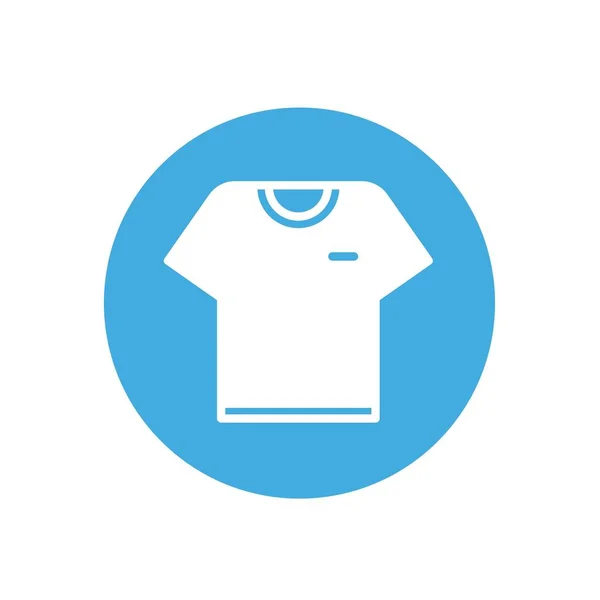 Shirt Icona Vettoriale Illustrazione Design — Vettoriale Stock