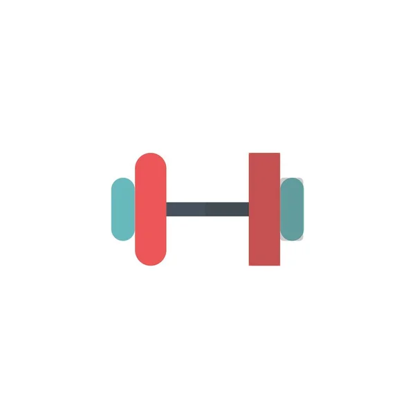 Design Ilustração Vetor Ícone Dumbbell — Vetor de Stock