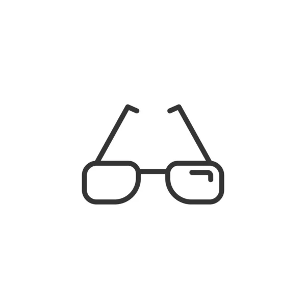 Gafas Sol Icono Vector Ilustración Diseño — Archivo Imágenes Vectoriales