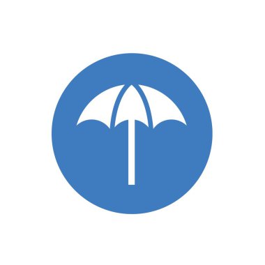 şemsiye vektör ikonu vektör çizimi tasarımı