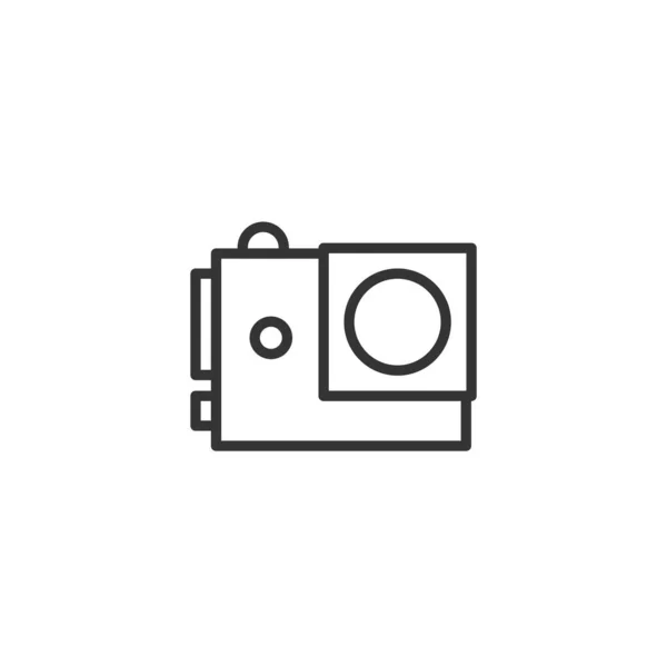 Desenho Ilustração Vetor Ícone Câmera Polaroid —  Vetores de Stock