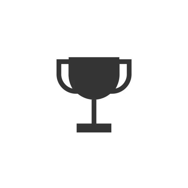 Trophäe Pokal Symbol Vektor Illustration Design — Stockvektor