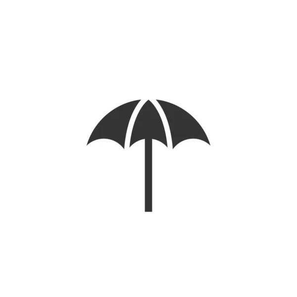 Paraplyvektor Ikon Vektor Illustration Design — Stock vektor
