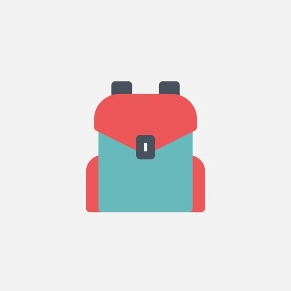 Bolsa Viaje Icono Vector Ilustración Diseño — Vector de stock