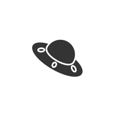 UFO simgesi vektör illüstrasyon işareti