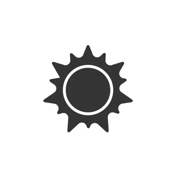 Sun Icon Vector Illustration Sign — Stock Vector