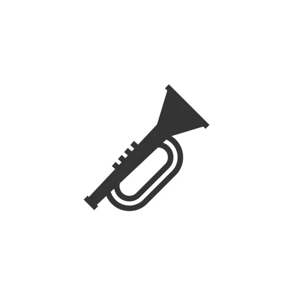 Trumpet Ikon Vektor Illustration Tecken — Stock vektor