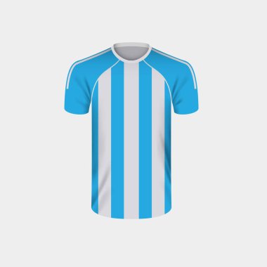 Web sitesi ve grafik tasarımı için spor forması vektör çizimi