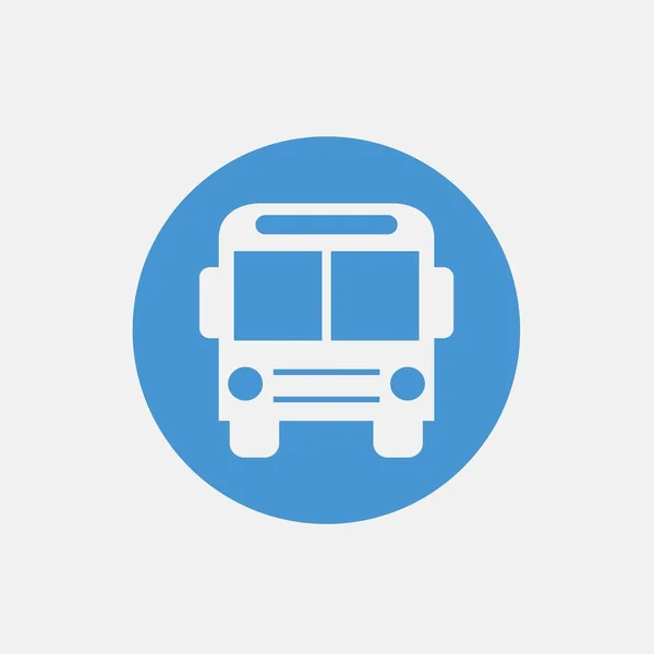 Icono Bus Vector Ilustración Para Sitio Web Diseño Gráfico — Archivo Imágenes Vectoriales