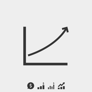 Web sitesi ve grafik tasarımı için grafik ikonu çizimi