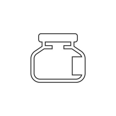 Web sitesi ve grafik tasarımı için tıp ikonu vektör illüstrasyonu