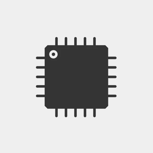 Ilustração Vetor Ícone Cpu Para Site Projeto Gráfico — Vetor de Stock