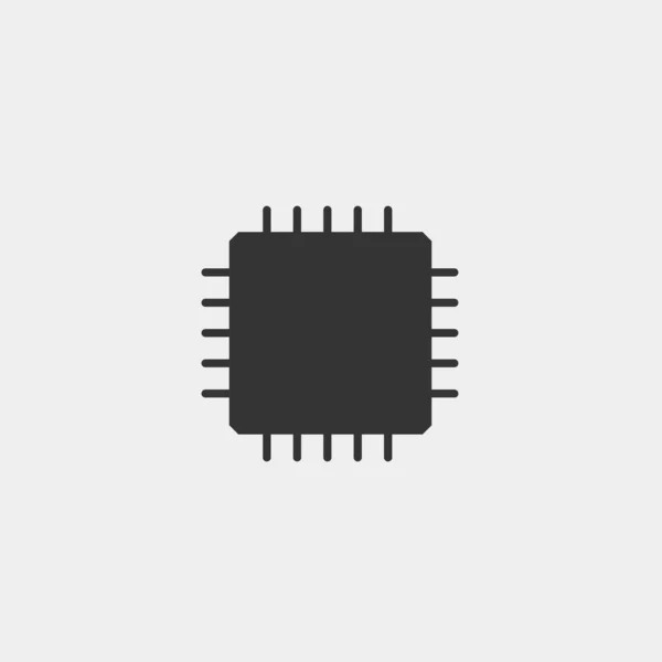 Ilustração Vetor Ícone Cpu Para Site Projeto Gráfico — Vetor de Stock