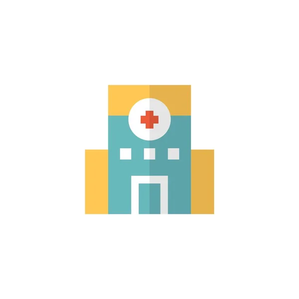 Hospital Icon Vector Illustration Website Graphic Design — Stock Vector