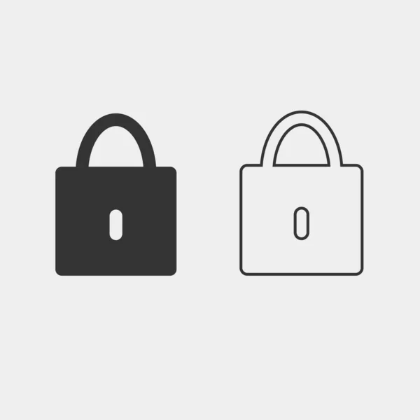 Security Lockpad Icon Vector Illustration Website Graphic Design — Stock Vector