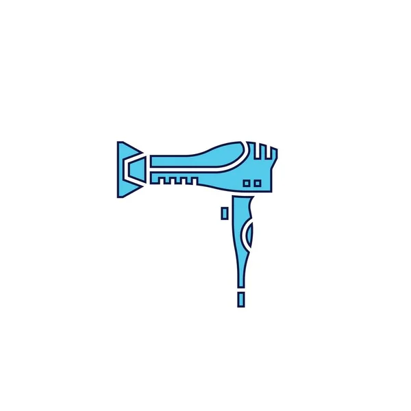 Hair Dryer Icon Vector Illustration Design — Stock Vector