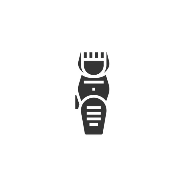 Icono Del Cortador Eléctrico Vector Ilustración Diseño — Vector de stock
