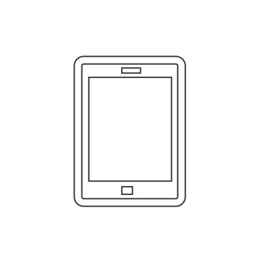 telefon simgesi vektör çizimi tasarımı