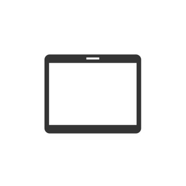 tablet telefon simgesi vektör çizimi