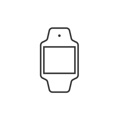 dijital bilek saat ikon vektör illüstrasyon tasarımı