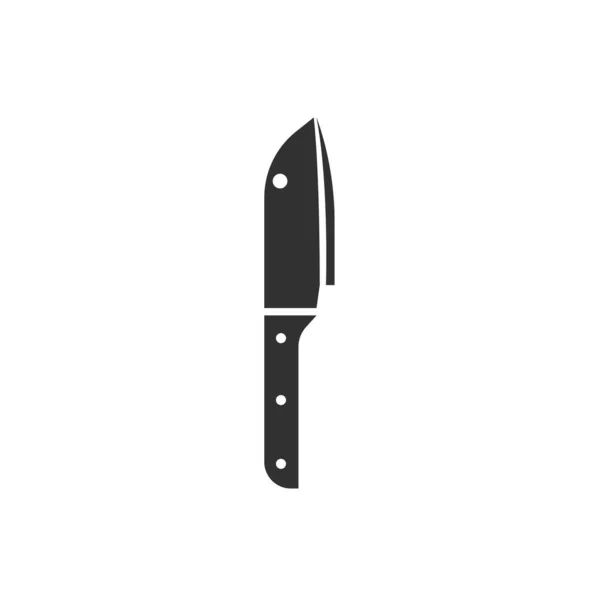 Cuchillo Icono Vector Ilustración Diseño — Archivo Imágenes Vectoriales