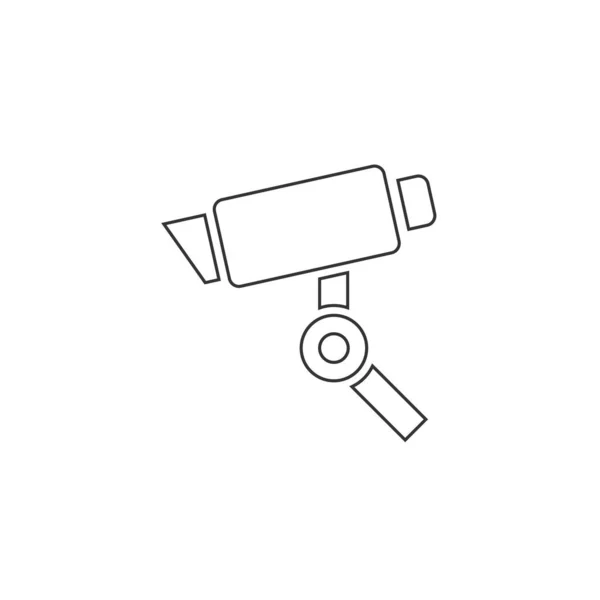 Security Camera Icon Vector Illustration Design — Stock Vector
