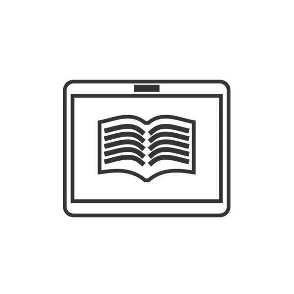 Libro Icono Vector Ilustración Diseño — Archivo Imágenes Vectoriales