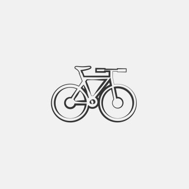 bicycle icon vector illustration sign eps10