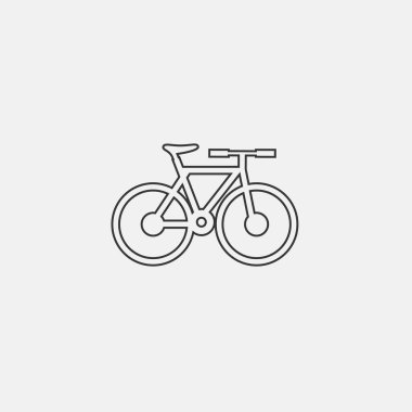 bicycle icon vector illustration sign eps10