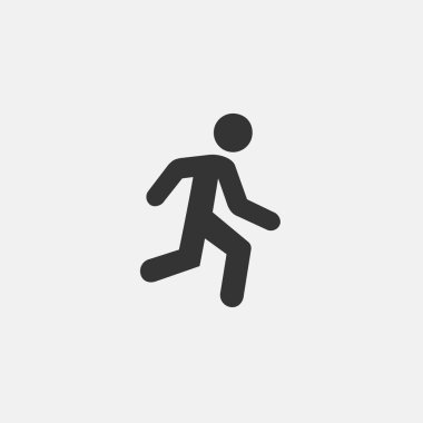 running icon vector illustration sign eps10