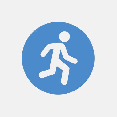 running icon vector illustration sign eps10