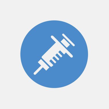 syringe icon vector illustration sign eps10