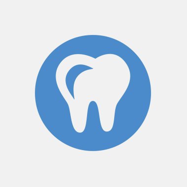 tooth icon vector illustration sign eps10