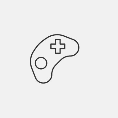 Web sitesi ve grafik tasarımı için denetleyici simgesi vektör illüstrasyonu