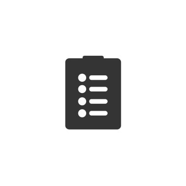 tıbbi rapor simgesi vektörü katı gri