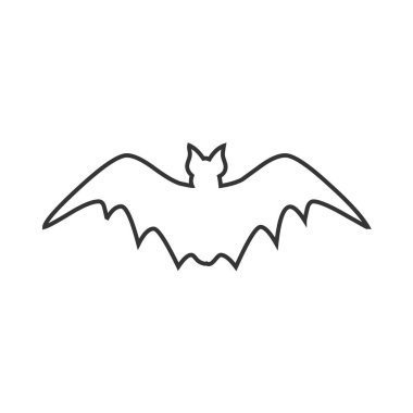 simple vector bat icon